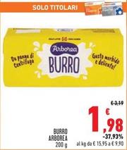 Offerta per Arborea - Burro a 1,98€ in Conad Superstore