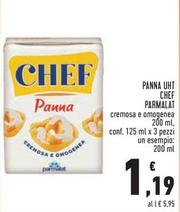 Offerta per Parmalat - Panna UHT Chef a 1,19€ in Conad Superstore