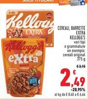 Offerta per Kelloggs - Cereali, Barrette Extra a 2,49€ in Conad Superstore