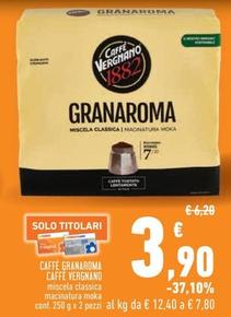 Offerta per Caffè Vergnano - Caffè Granaroma a 3,9€ in Conad Superstore