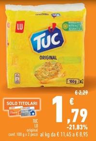 Offerta per Lu - Tuc a 1,79€ in Conad Superstore