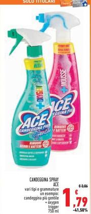 Offerta per Ace - Candeggina Spray a 1,79€ in Conad Superstore