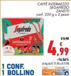 Offerta per Segafredo - Affè Intermezzo Zanetti a 4,99€ in Conad Superstore