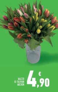 Offerta per Mazzo 10 Tulipani Micron a 4,9€ in Conad Superstore