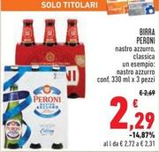 Offerta per Peroni - Birra a 2,29€ in Conad Superstore