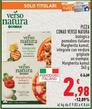 Offerta per  Conad - Pizza Verso Natura  a 2,98€ in Conad Superstore