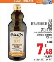 Offerta per Olio extravergine di oliva a 7,48€ in Conad Superstore