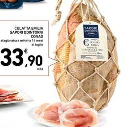 Offerta per Conad - Culatta Emilia Sapori&Dintorni a 33,9€ in Spazio Conad