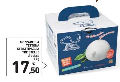 Offerta per Tre Stelle - Mozzarella Tettona Di Battipaglia a 17,5€ in Spazio Conad