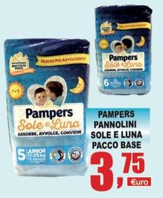 Offerta per Pampers - Pannolini Sole E Luna Pacco Base a 3,75€ in La Commerciale Montaltese