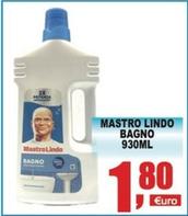 Offerta per Mastro Lindo - Bagno a 1,8€ in La Commerciale Montaltese