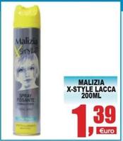 Offerta per Malizia - X-Style Lacca a 1,39€ in La Commerciale Montaltese