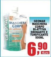 Offerta per Geomar - Maschera Corpo Bi-Attiva Drenante E Tonificante a 6,9€ in La Commerciale Montaltese