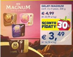 Offerta per Magnum - Gelati a 3,49€ in Esselunga