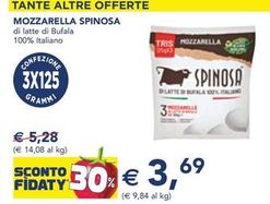 Offerta per Mozzarella Spinosa a 3,69€ in Esselunga