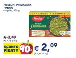 Offerta per Findus - Pisellini Primavera a 2,09€ in Esselunga