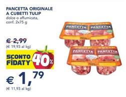 Offerta per Tulip - Pancetta Originale A Cubetti a 1,79€ in Esselunga