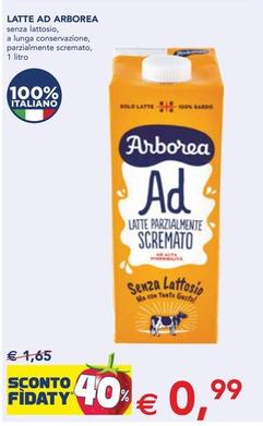 Offerta per Arborea - Latte Ad a 0,99€ in Esselunga