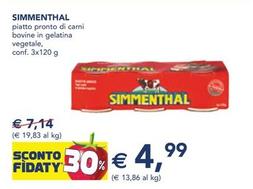 Offerta per Simmenthal - Piatto Pronto Di Carni Bovine In Gelatina Vegetale a 4,99€ in Esselunga