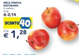 Offerta per Mele Pinova Naturama a 1,28€ in Esselunga