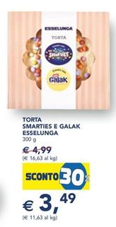 Offerta per Torta Smarties E Galak Esselunga a 3,49€ in Esselunga