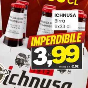 Offerta per Ichnusa - Birra a 3,99€ in Vicino a Te