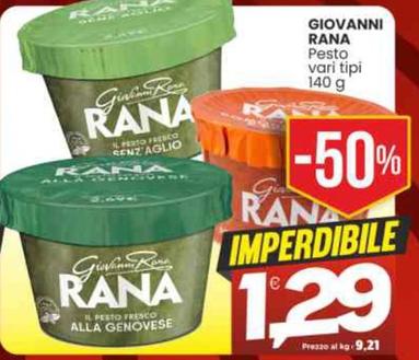 Offerta per Giovanni Rana - Pesto a 1,29€ in Vicino a Te