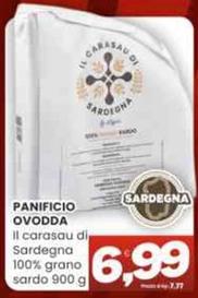 Offerta per Panificio Ovodda - Il Carasau Di Sardegna 100% Grano Sardo a 6,99€ in Vicino a Te