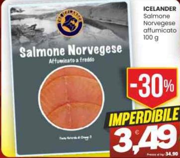 Offerta per The Icelander - Salmone Norvegese Affumicato a 3,49€ in Vicino a Te