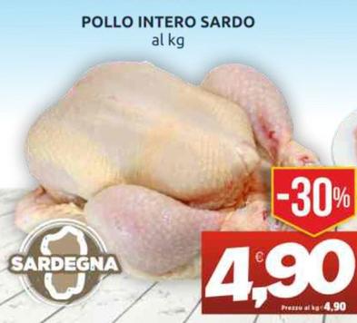 Offerta per Pollo Intero Sardo a 4,9€ in Vicino a Te
