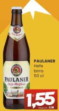 Offerta per Paulaner - Hefe Birra a 1,55€ in Vicino a Te