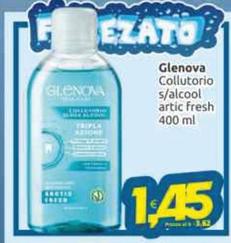Offerta per Glenova - Collutorio S/Alcool Artic Fresh a 1,45€ in Vicino a Te
