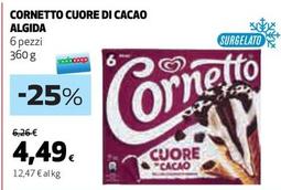Offerta per Algida - Cornetto Cuore Di Cacao a 4,49€ in Coop