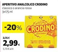 Offerta per Crodino - Aperitivo Analcolico a 2,99€ in Coop