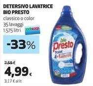 Offerta per Bio Presto - Detersivo Lavatrice a 4,99€ in Coop