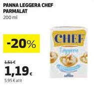 Offerta per Parmalat - Panna Leggera Chef a 1,19€ in Coop