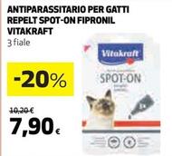Offerta per Vitakraft - Antiparassitario Per Gatti Repelt Spot-On Fipronil a 7,9€ in Coop