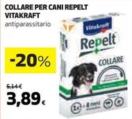 Offerta per Vitakraft - Collare Per Cani Repelt a 3,89€ in Coop