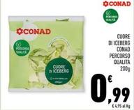 Offerta per Conad - Cuore Di Iceberg Percorso Qualità a 0,99€ in Conad