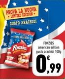 Offerta per Fonzies - American Edition Gusto Arachidi a 0,99€ in Conad