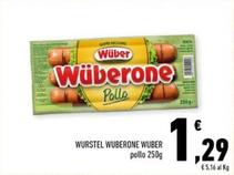 Offerta per Wuber - Wurstel Wüberone a 1,29€ in Conad