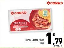 Offerta per Conad - Bacon A Fette a 1,79€ in Conad