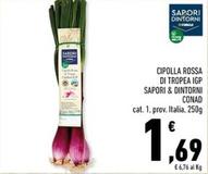 Offerta per Conad - Sapori & Dintorni Cipolla Rossa Di Tropea IGP a 1,69€ in Conad