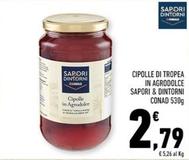 Offerta per Conad - Sapori & Dintorni Cipolle Di Tropea In Agrodolce a 2,79€ in Conad