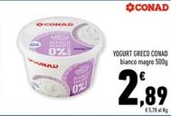 Offerta per Conad - Yogurt Greco a 2,89€ in Conad
