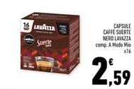 Offerta per Lavazza - Suerte Nero Capsule Caffè  a 2,59€ in Conad