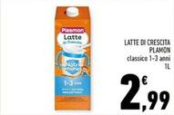 Offerta per Plasmon - Latte Di Crescita a 2,99€ in Conad