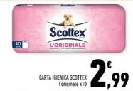 Offerta per Scottex - Carta Igienica a 2,99€ in Conad