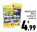 Offerta per Gillette - Blue 3 Rasoi a 4,99€ in Conad