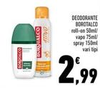 Offerta per Borotalco - Deodorante a 2,99€ in Conad